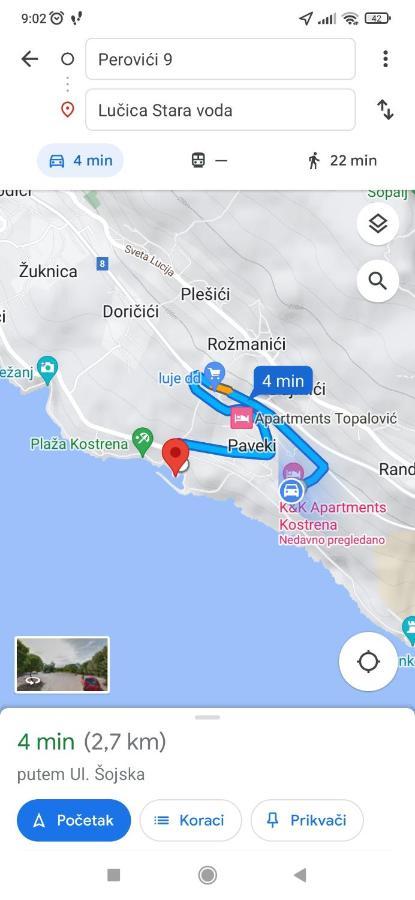 Appartamento K&K Kostrena Esterno foto